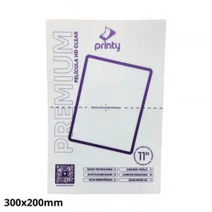 FOLHA DE PELÍCULA HIDROGEL P/ TABLET TRANSPARENTE (CLEAR)