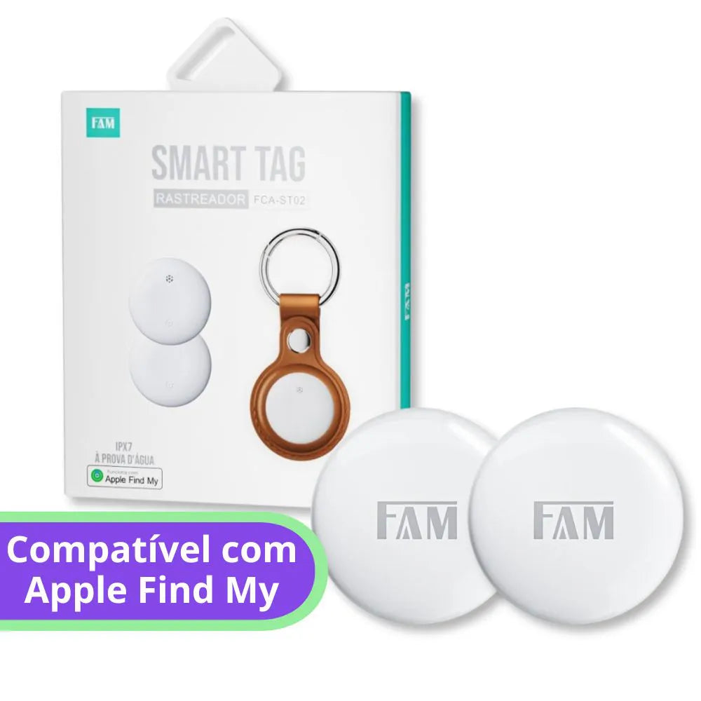 Kit c/ 2 Rastreadores Smart Tag - FAM - FCA-ST02