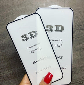 Kit 200 Películas De Vidro 3D Anti-shock Atacado Revenda