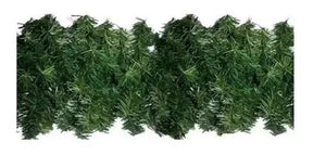 Festão Aramado Grosso Flexível Natal Luxo 270cm Galhos Varal