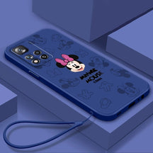 Case Xiaomi Disney Fãs com Cordão