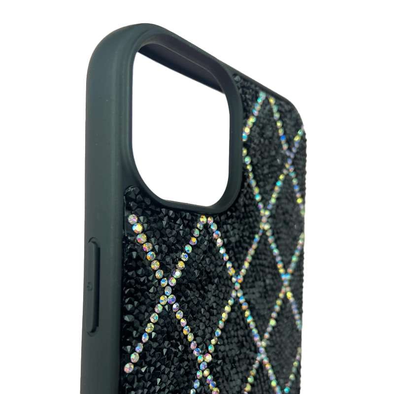 Capinha Luxo para Iphone com Pedras Brilhantes em Strass - Cores Sortidas