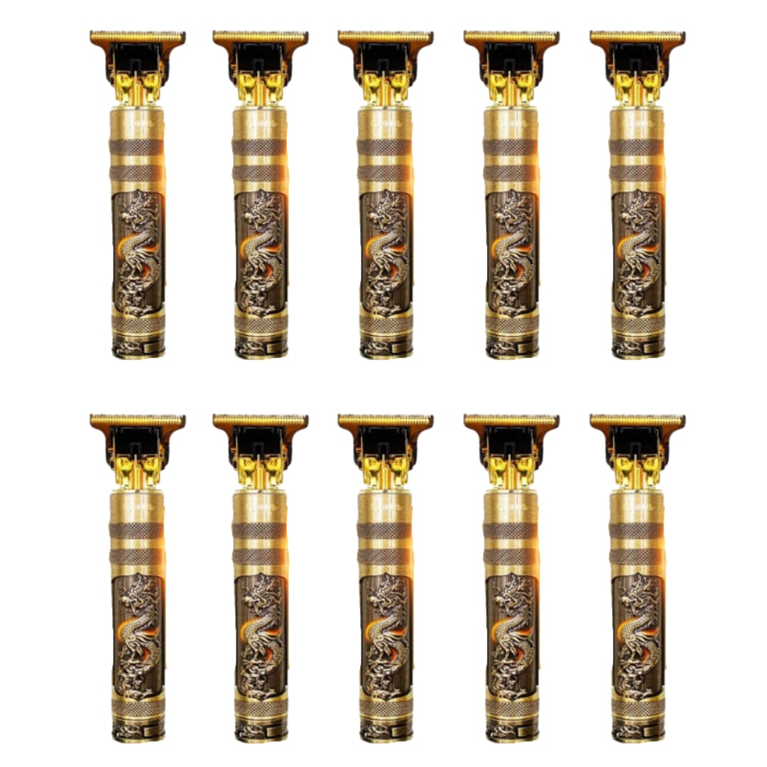 kit com 10 Maquina Profissional para Barba e Cabelo 3 em 1