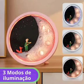 CAIXA DE SOM COM LUMINÁRIA PEQUENO PRÍNCIPE - ALTOMEX - AL-8229