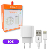 Kit Carregador 10W USB para Lightning - Agold - CA29-2