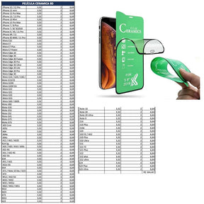 Kit com 400 Películas de Cerâmica 3D